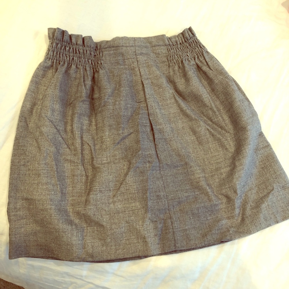 Jcrew gray skirt